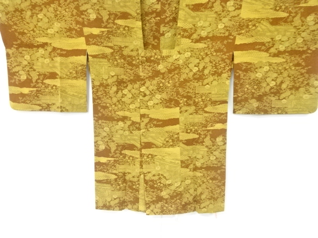 JAPANESE MICHIYUKI COAT / FLORAL PLANTS